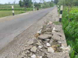 Baru Setahun Sudah Hancur, Proyek Miliaran Tuban Bikin Geleng-Geleng