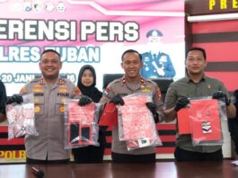 Awal Tahun, Satresnarkoba Polres Tuban Bongkar Peredaran Sabu di Semanding