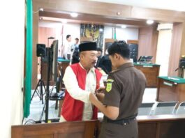 Keterangan Perangkat Desa dan Kades Bertolak Belakang di Sidang Kasus dugaan Pengelapan Lahan kades Tingkis