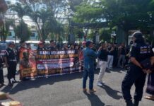Aliansi Masyarakat Geruduk Mapolres Tuban, Desak Usut Tuntas Dugaan Perusakan Situs Sunan Bonang