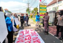PMII Gruduk Kejari Tuban, Tuntut Keterbukaan Pemeriksaan Dugaan Suap Oknum Jaksa