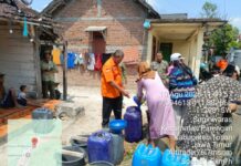 Kemarau Meluas, BPBD Tuban Tangani Krisis Air Bersih di 18 Desa